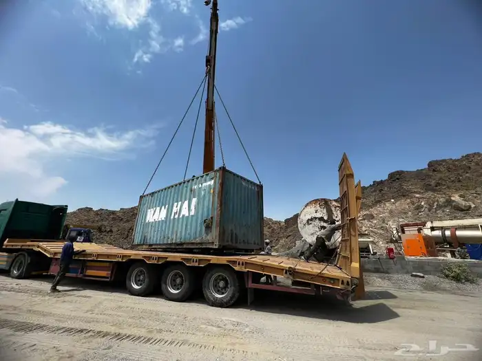 خلاطه اسفلت 200 طن موديل 2013 تيلر فادي صناعه سوريه 2