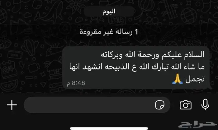 ذبايح حري نعيمي نجدي تيوس عوارض يوجد ذبح توصيل تمارا 8