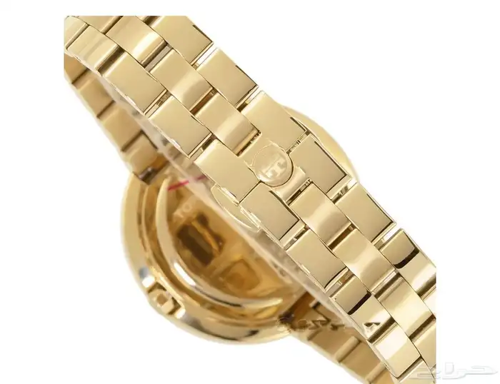 ساعة حديد ذهبية 0