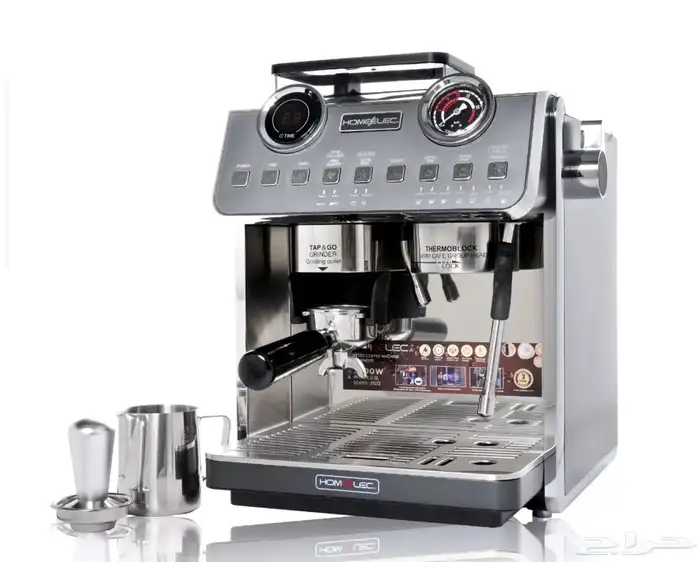 مكينة قهوة اسبريسو هوم ألك الجديده مع مطحنة 0