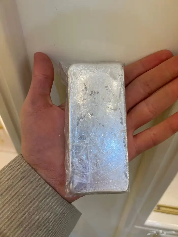 كيلو فضة اماراتي مع شهادته عيار 999 1