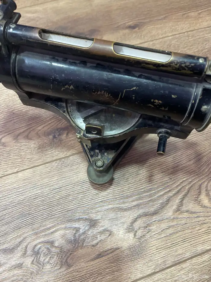 مقياس حرب قديم جهاز مسّاحي عسكري نادر بصناعة تاريخية نوادر 5