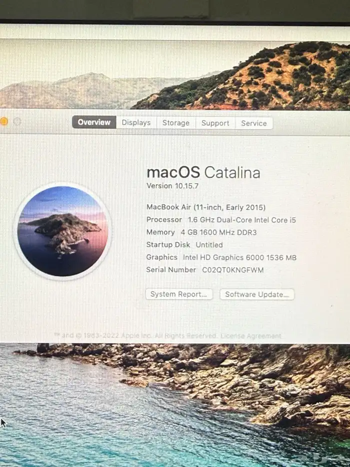 ماك بوك اير 11 انش بحالة ممتازة جدا 7