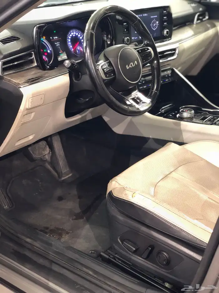 كيا K5 هايبر سعودي قير مكينة شاص ارباج علي الشرط 8