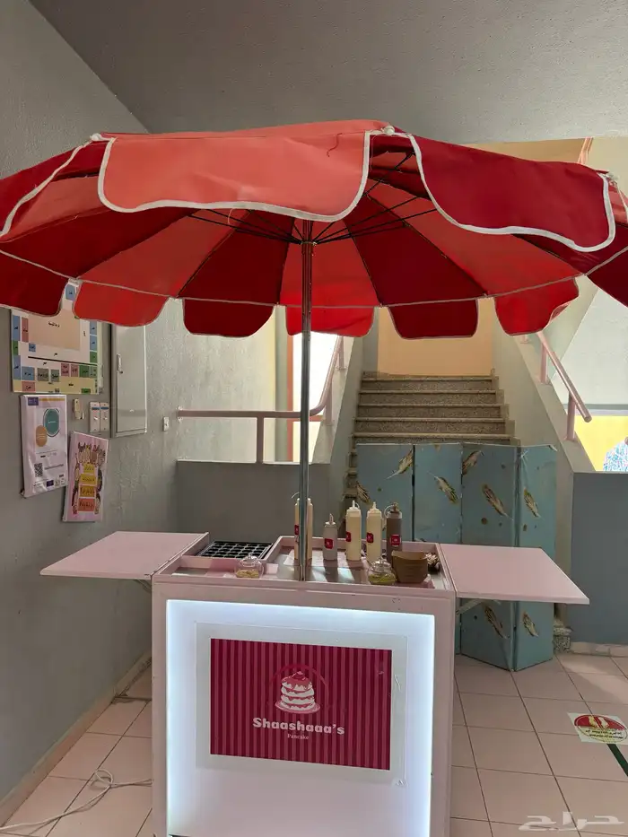 مشروع تأجير عربة بان كيك للتقبيل 1