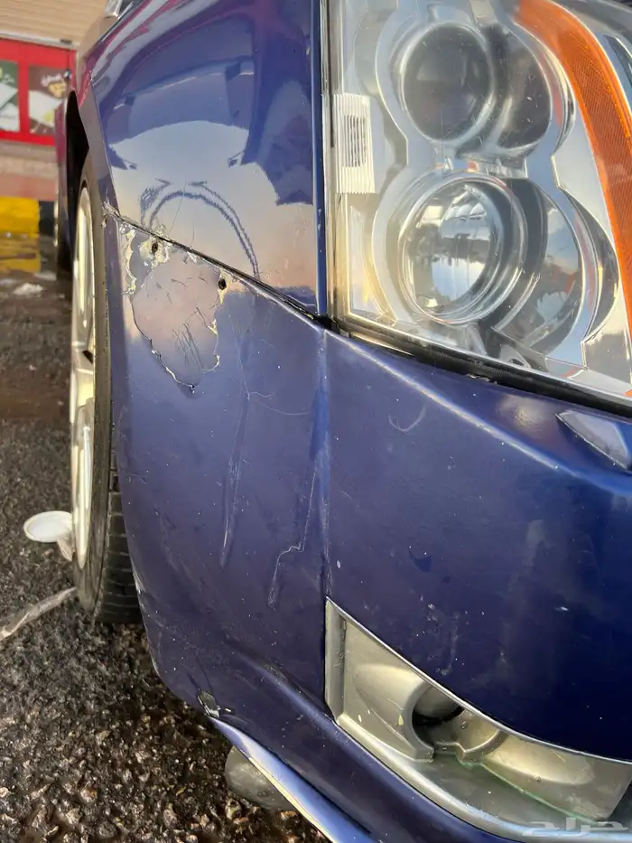 صدام كاديلاك cts2013 2