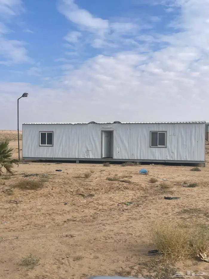 للبيع كرفان ثابت يصلح للمزارع والمشاريع 0