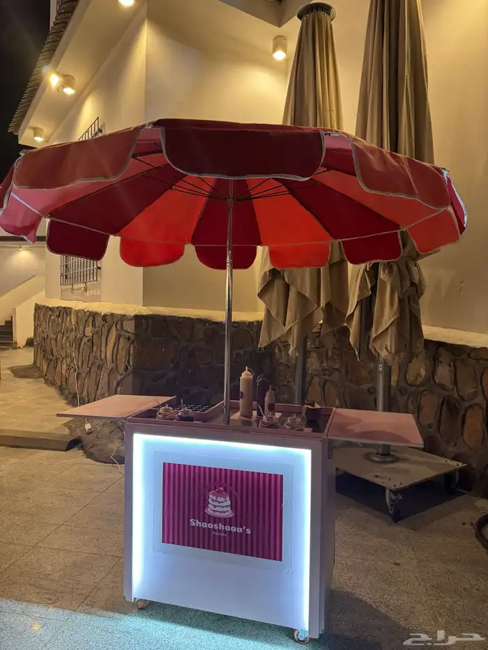 مشروع تأجير عربة بان كيك للتقبيل 5