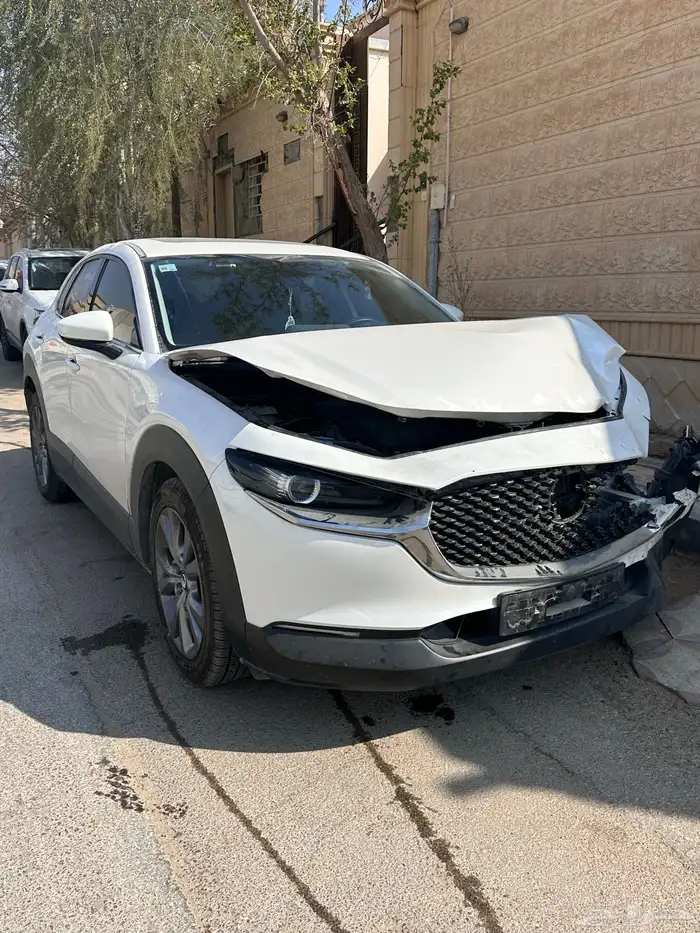 مازدا cx30 مصدومه اول حادث 2023 1