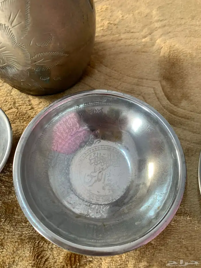 دله تراثيه وطاسات استشفى عليها ايات قرانية منحوته نحت باليد 4