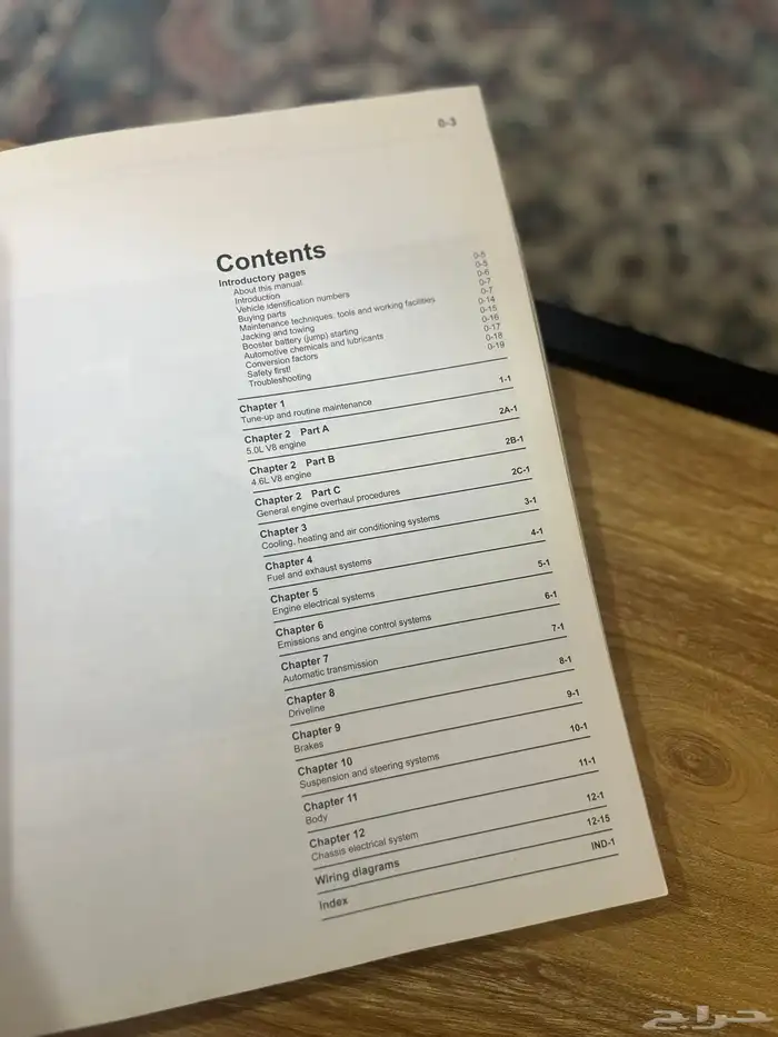 كتاب صيانة فورد فكتوريا وماركيز 3