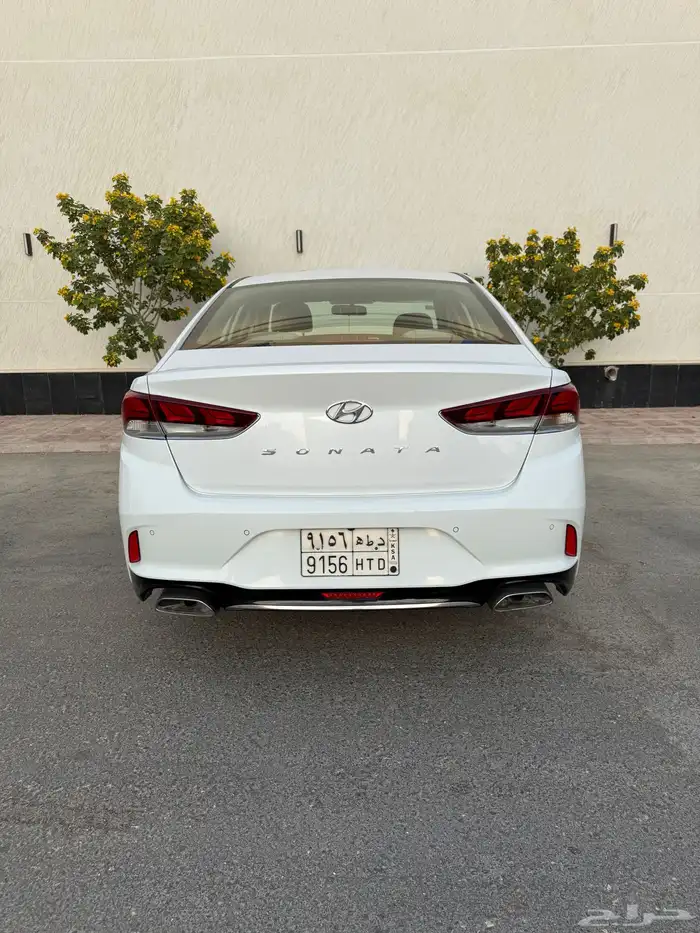 هيونداي سوناتا استاندر 2018 بدي محركات وكالة وشرط الفحص 12