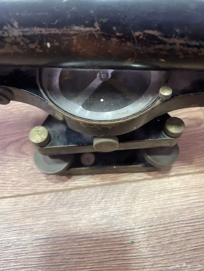 مقياس حرب قديم جهاز مسّاحي عسكري نادر بصناعة تاريخية نوادر 4