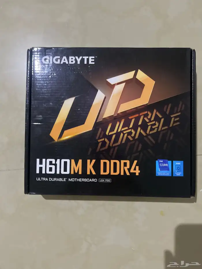 مذربورد h610 ddr4 جديده ب كرتونه لا يجي الا صامل 0