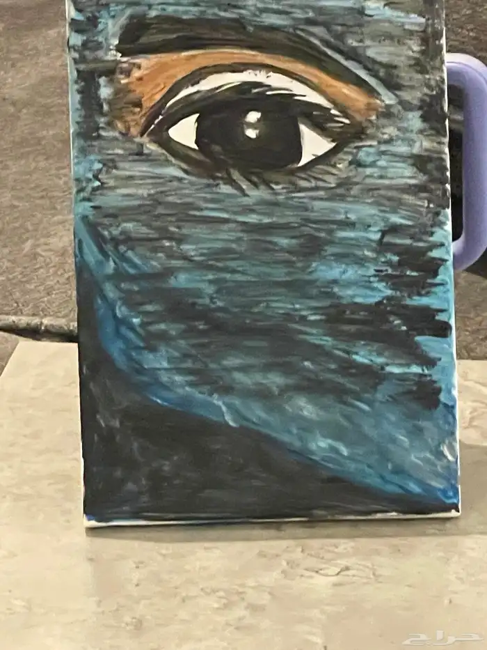 لوحة فنية تعبيرية 1