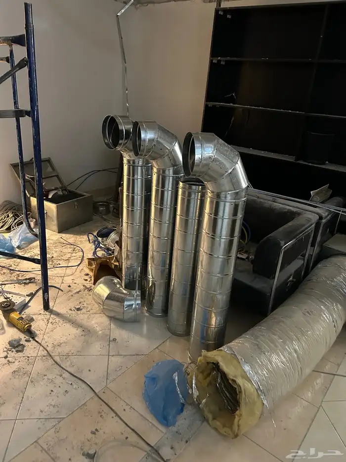 Duct ac copper and kissing ROOM hood 9