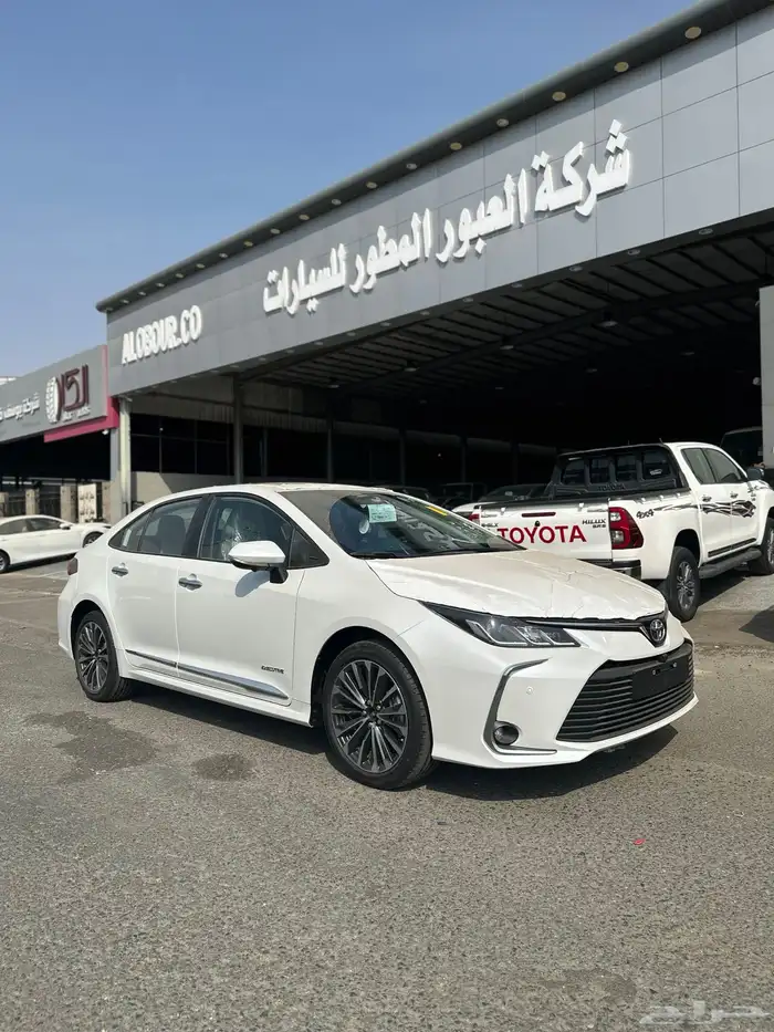 تويوتا كورولا فل xli ابيض ماكينه 2.0 موديل 2026 0