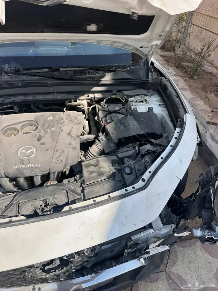 مازدا cx30 مصدومه اول حادث 2023 4