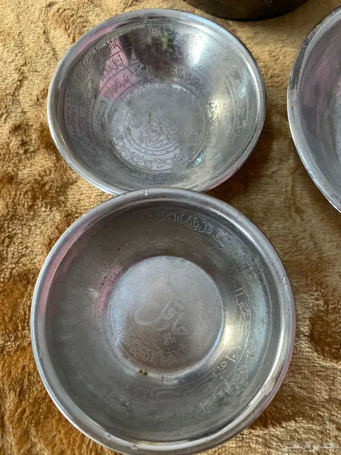 دله تراثيه وطاسات استشفى عليها ايات قرانية منحوته نحت باليد 5