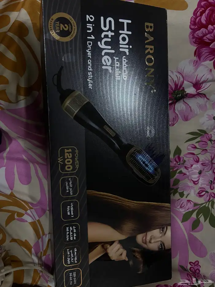 مصفف الشعر(مكوة الشعر ) hair styler النساىية BARONY 5