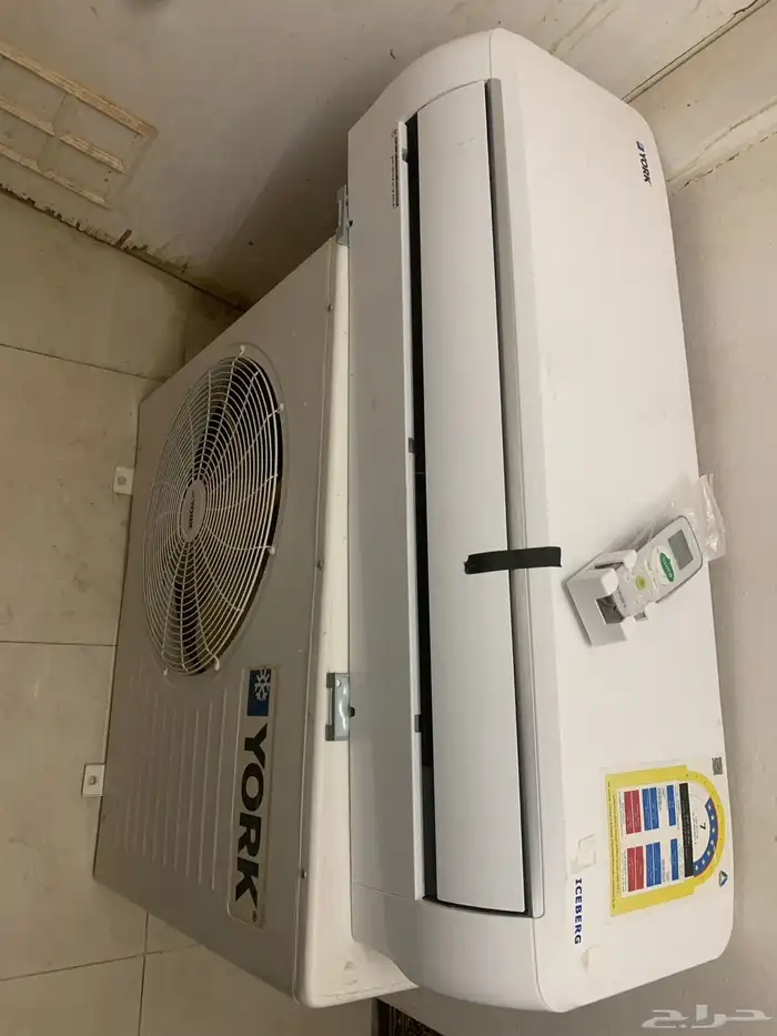 مكيف يورك 18 الف وحده بارد و حار 0