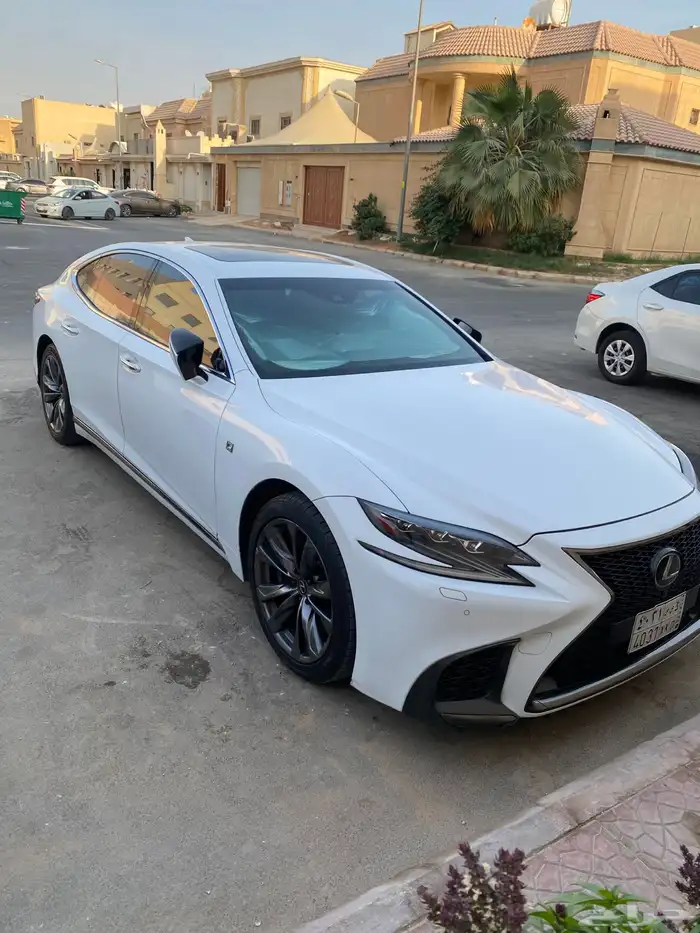 لكسز LS500 سعودي اف سبورت 2018وكاله ماشي 210 7