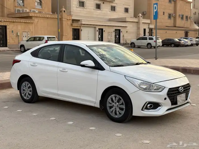 للبيع هيونداي اكسنت 2020 ابيض 2