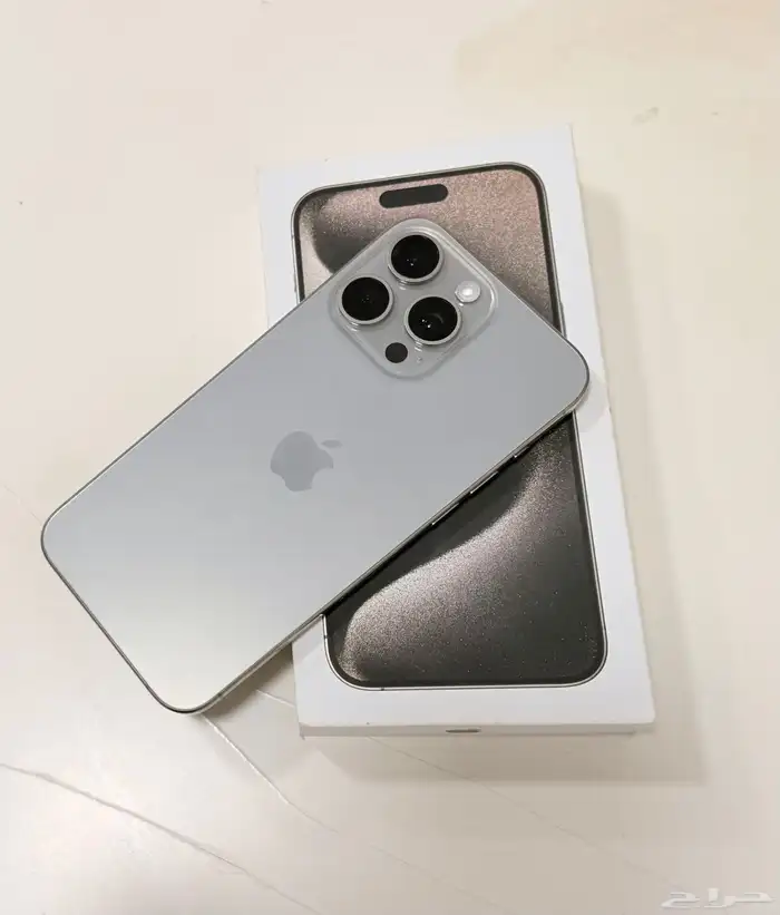 آيفون 15 برو ماكس 512 بحالة أكثر من ممتازة 0