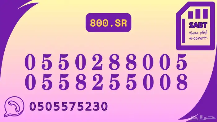 أرقام مميزة 17