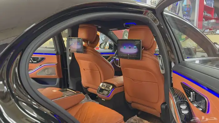 شاشات خلفيه مرسيدس الجوهره 5