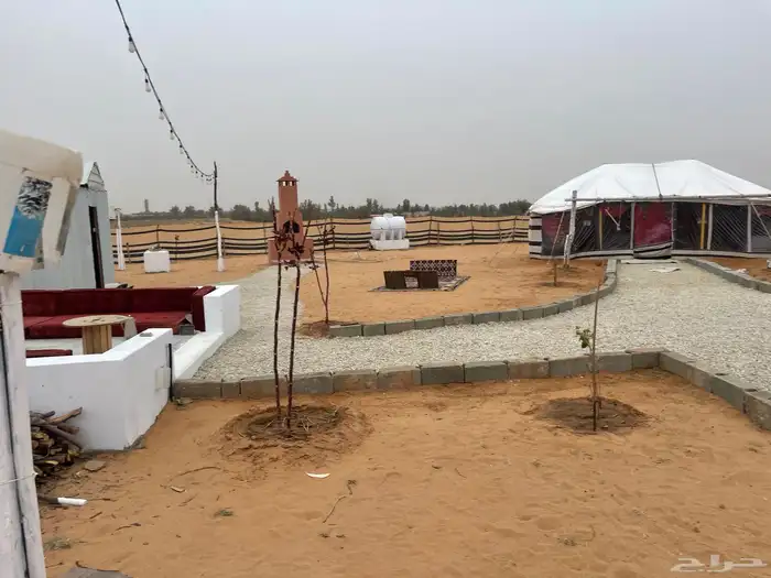 للإيجار مخيم عند كبري الجديدات 17