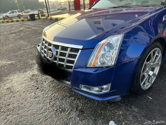 صدام كاديلاك cts2013 1