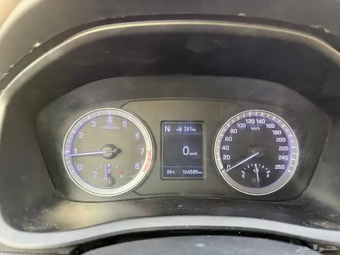 هيونداي سوناتا استاندر 2018 بدي محركات وكالة وشرط الفحص 13