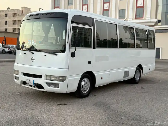باص نيسان كوستر 2014 ديزل 30 راكب نضيف 0