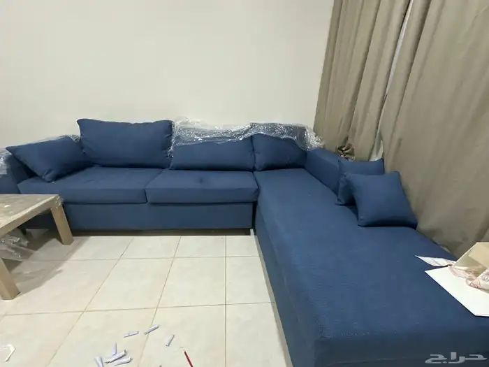 كنب زاويه تفصيل 200 البيع ب1500 جديد لم يستخدم ا 0