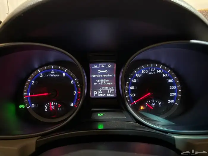 هيونداي سنتافي 2014 (( بحالة ممتازة )) 4