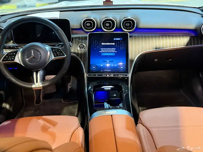 مرسيدس C300 2024 فل كامل فورماتك شبه وكالة 7000 كلم فقط 4