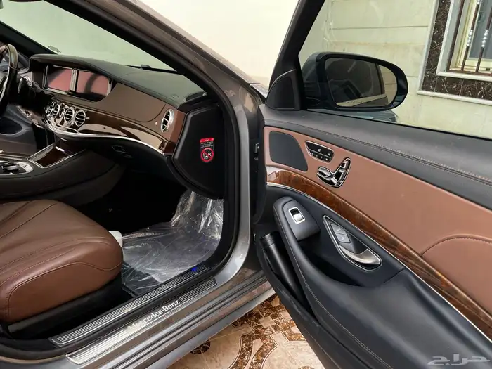 مرسدس يخت 2015 S400 بحالة الوكاله 23