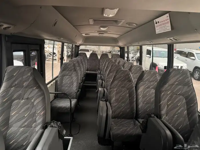 باص هونداي كونتي 2015 ديزل 30 راكب 10