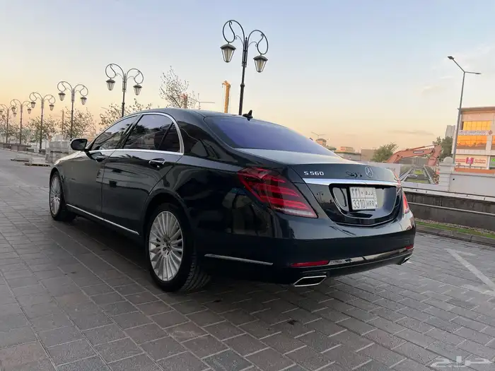 مرسيدس S560 2018 قمة النظافة 12