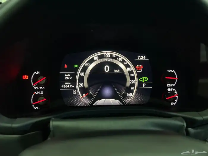 لكزس 2024 اف سبورت سعودي ماشي 45 الف 13