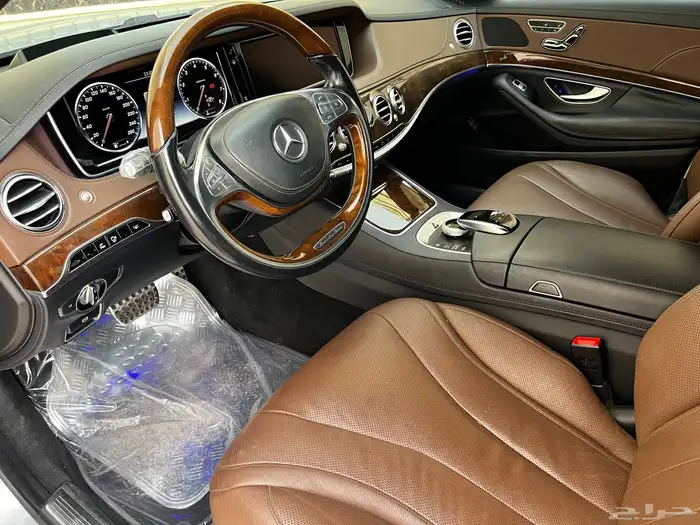 مرسدس يخت 2015 S400 بحالة الوكاله 9