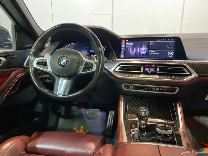 بي ام دبليو X 6 2020 عداد 26 الف فقط بحالة ممتازة جدا 10