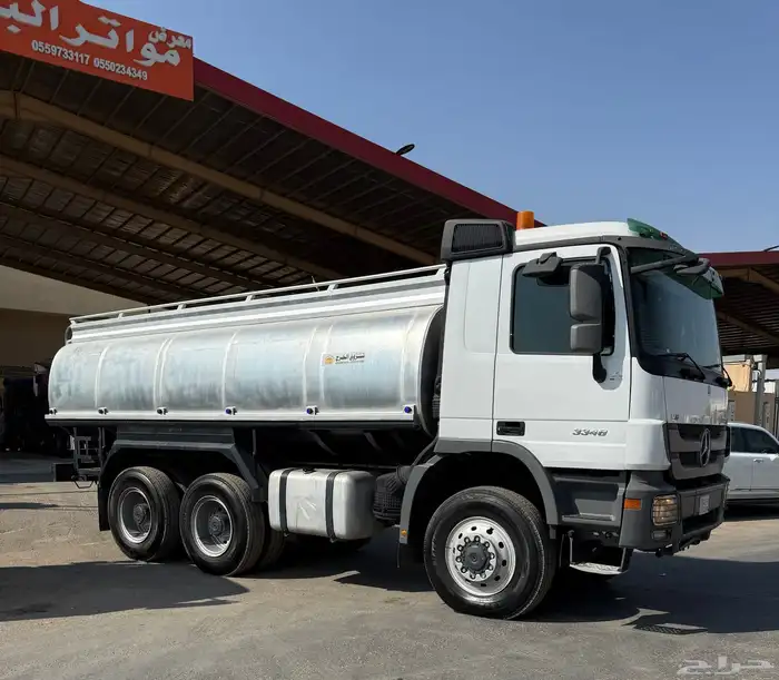 اكتروس 6x6 وايت 2009 جفالي 8 سلندر 3348 8