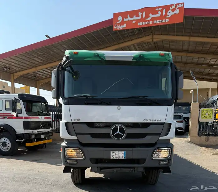 اكتروس 6x6 وايت 2009 جفالي 8 سلندر 3348 2