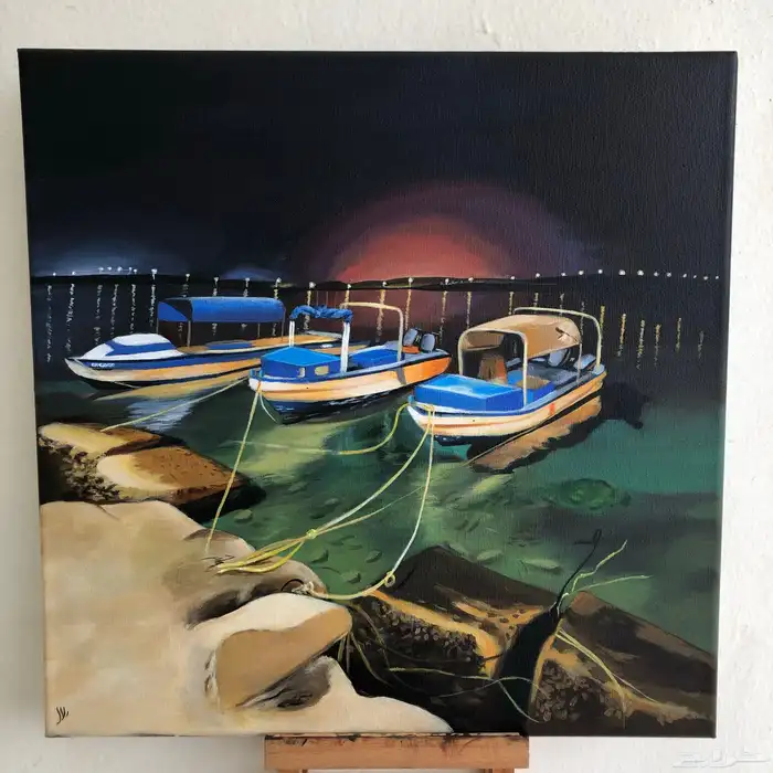 لوحة اكريليك 0