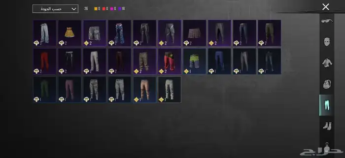 حساب ببجي للبيع 9