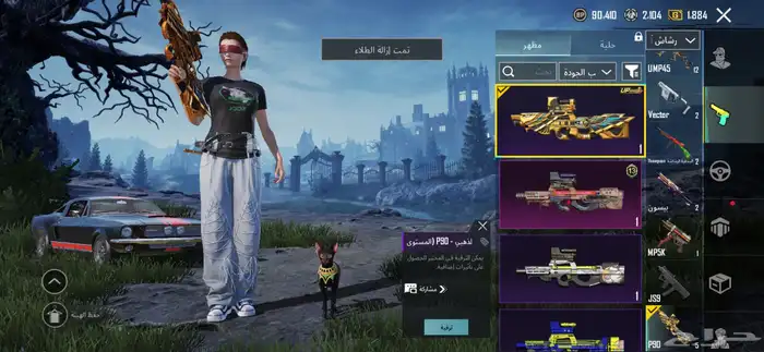 حساب ببجي للبيع ام فور جوكر بدله x 11