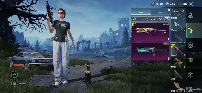 حساب ببجي للبيع ام فور جوكر بدله x 14