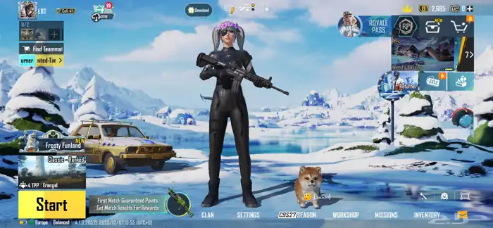 حساب ببجي 21